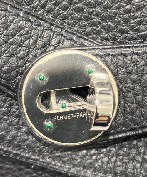 HERMES（エルメス）HERMES (エルメス) リンディ30/トリヨンクレマンス/ブラック/シルバー金具/☐K(2007年) ブラック サイズ:30の古着・服飾アイテム