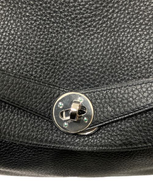 HERMES（エルメス）HERMES (エルメス) リンディ30/トリヨンクレマンス/ブラック/シルバー金具/☐K(2007年) ブラック サイズ:30の古着・服飾アイテム