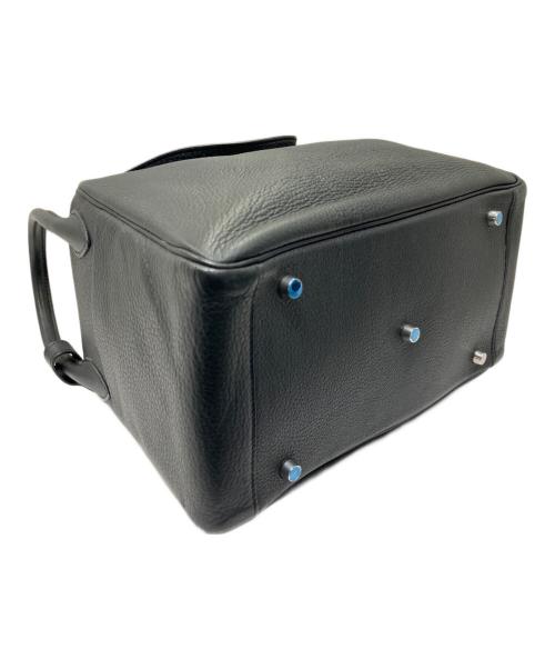 HERMES（エルメス）HERMES (エルメス) リンディ30/トリヨンクレマンス/ブラック/シルバー金具/☐K(2007年) ブラック サイズ:30の古着・服飾アイテム