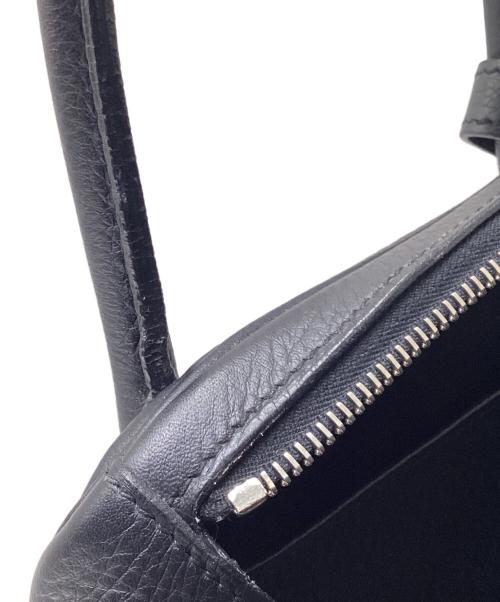 HERMES（エルメス）HERMES (エルメス) リンディ30/トリヨンクレマンス/ブラック/シルバー金具/☐K(2007年) ブラック サイズ:30の古着・服飾アイテム