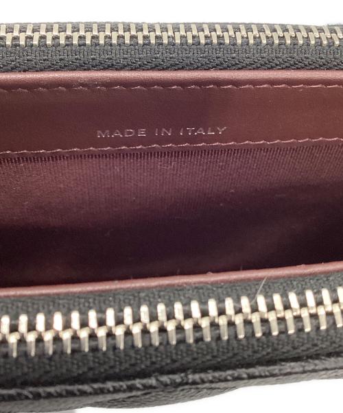 CHANEL（シャネル）CHANEL (シャネル) マトラッセ Wファスナーチェーンウォレット ブラックの古着・服飾アイテム