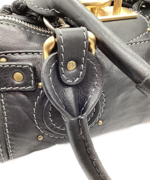 Chloe（クロエ）Chloe (クロエ) ハンドバッグ ブラックの古着・服飾アイテム