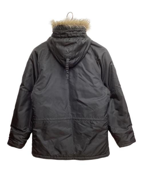 stussy（ステューシー）stussy (ステューシー) N-2Bジャケット ブラック サイズ:Lの古着・服飾アイテム