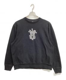 stussy（ステューシー）の古着「スウェット」｜ブラック