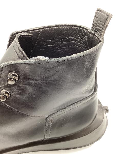 moon star（ムーンスター）moon star (ムーンスター) レースアップブーツ ブラック サイズ:27の古着・服飾アイテム