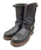 RED WINGレッドウィング）の古着「エンジニアブーツ」｜ブラック