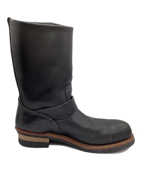 RED WING（レッドウィング）RED WING (レッドウィング) エンジニアブーツ ブラック サイズ:27の古着・服飾アイテム