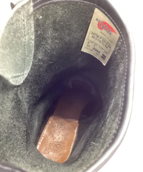 RED WING（レッドウィング）RED WING (レッドウィング) エンジニアブーツ ブラック サイズ:27の古着・服飾アイテム