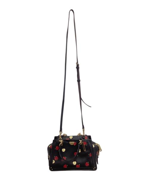 COACH（コーチ）COACH (コーチ) 2WAYショルダーバッグ ブラックの古着・服飾アイテム