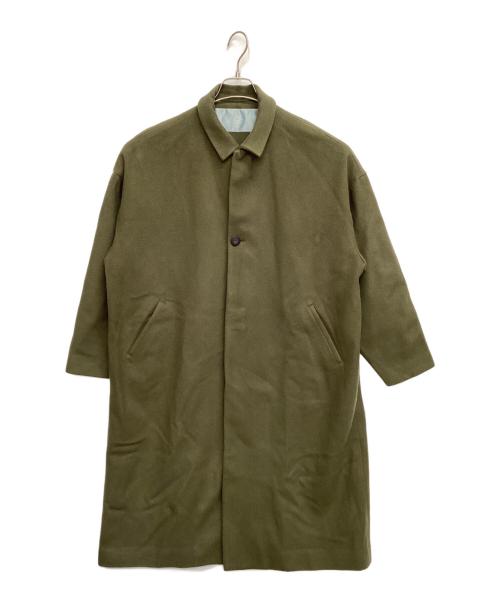 Dulcamara（ドゥルカマラ）Dulcamara (ドゥルカマラ) ステンカラーコート グリーン サイズ:SIZE1の古着・服飾アイテム