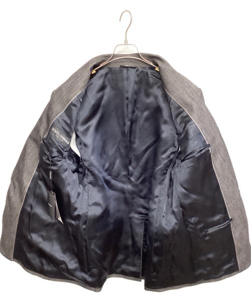 DOLCE & GABBANA（ドルチェ＆ガッバーナ）DOLCE & GABBANA (ドルチェ＆ガッバーナ) テーラードジャケット ブラック サイズ:54の古着・服飾アイテム