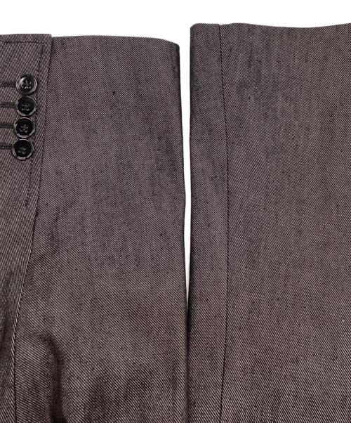 DOLCE & GABBANA（ドルチェ＆ガッバーナ）DOLCE & GABBANA (ドルチェ＆ガッバーナ) テーラードジャケット ブラック サイズ:54の古着・服飾アイテム