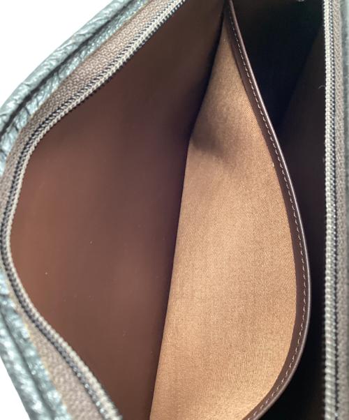 Burberry's（バーバリー）Burberry's (バーバリー) クラッチバッグ ブラウン×ベージュの古着・服飾アイテム