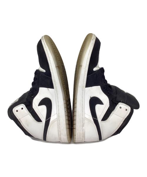NIKE（ナイキ）NIKE (ナイキ) スニーカー AIR JORDAN 1 MID SE ホワイト×ブラック サイズ:26.5の古着・服飾アイテム