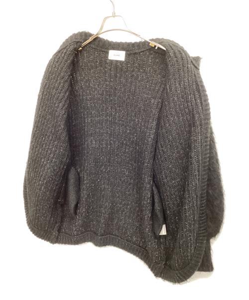 CLANE（クラネ）CLANE (クラネ) 厚手カーディガン ブラック サイズ:SIZE1の古着・服飾アイテム