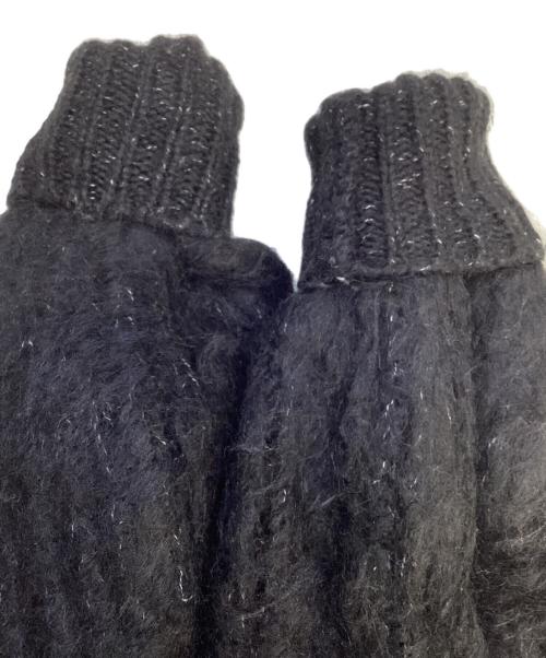 CLANE（クラネ）CLANE (クラネ) 厚手カーディガン ブラック サイズ:SIZE1の古着・服飾アイテム