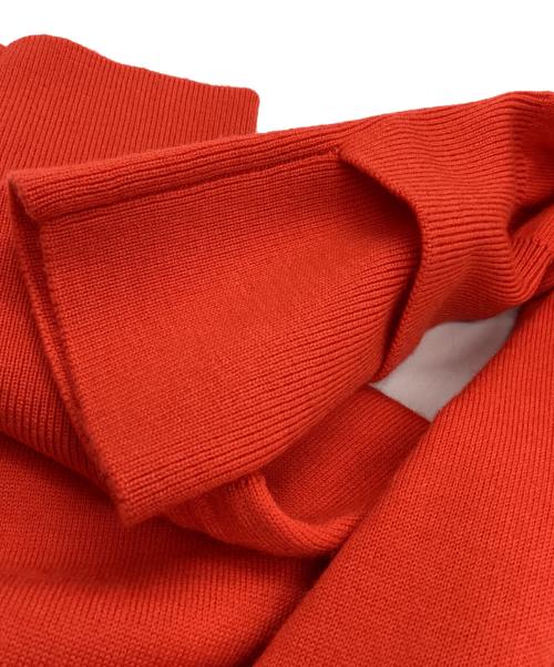 ENFOLD（エンフォルド）ENFOLD (エンフォルド) 厚手ニット オレンジ サイズ:38の古着・服飾アイテム