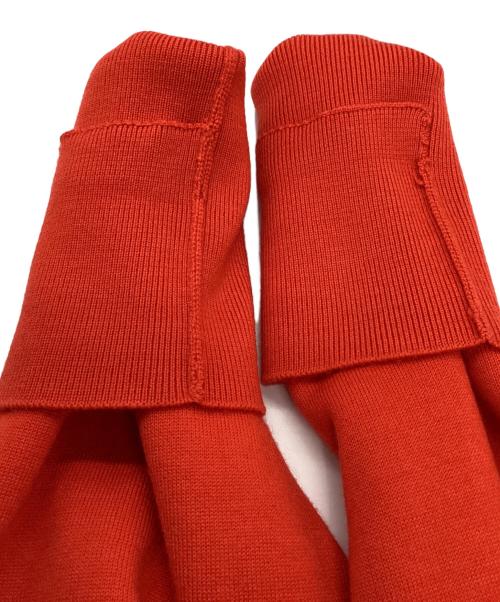 ENFOLD（エンフォルド）ENFOLD (エンフォルド) 厚手ニット オレンジ サイズ:38の古着・服飾アイテム