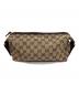 GUCCI (グッチ) GGキャンバスポーチ ブラウン：15000円