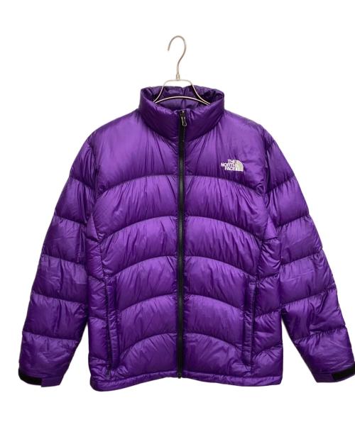 THE NORTH FACE（ザ ノース フェイス）THE NORTH FACE (ザ ノース フェイス) ダウンジャケット パープル サイズ:Mの古着・服飾アイテム