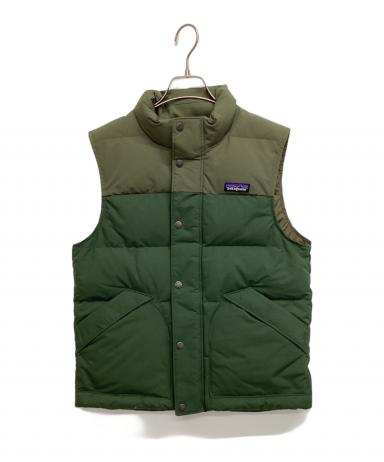 OLD Patagonia ダウンベスト グリーン USED 中古・古着通販】Patagonia (パタゴニア) ダウンベスト オリーブ
