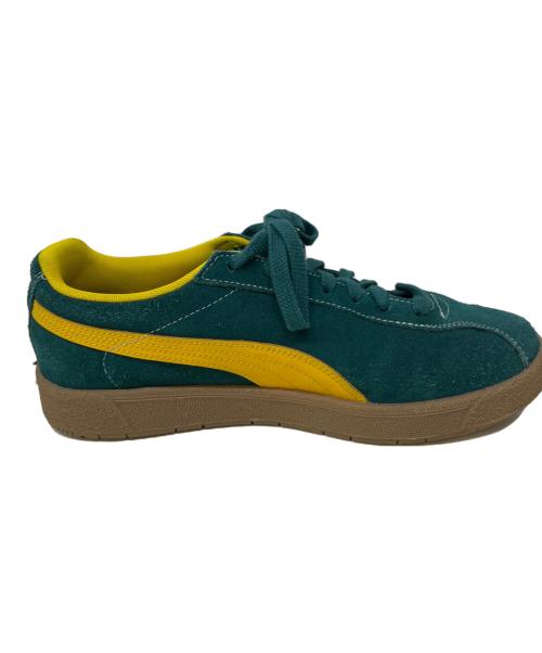 PUMA（プーマ）PUMA (プーマ) デルフィン スニーカー グリーン×イエロー サイズ:26.5cmの古着・服飾アイテム