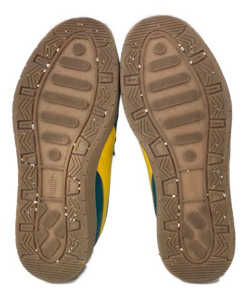 PUMA（プーマ）PUMA (プーマ) デルフィン スニーカー グリーン×イエロー サイズ:26.5cmの古着・服飾アイテム