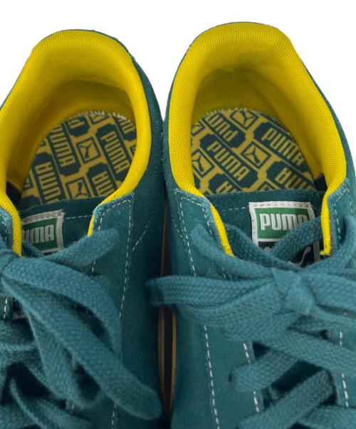 PUMA（プーマ）PUMA (プーマ) デルフィン スニーカー グリーン×イエロー サイズ:26.5cmの古着・服飾アイテム