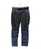 HAKU×NANGAハク×ナンガ）の古着「カーゴパンツ」｜ネイビー×ブラック