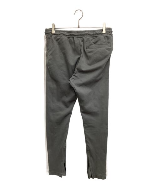 CRONOS（クロノス）CRONOS (クロノス) セットアップジャージ グレー×ホワイト サイズ:トップス L/ パンツ XLの古着・服飾アイテム