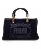 FEILERフェイラー）の古着「ハンドバッグ」｜ブラック