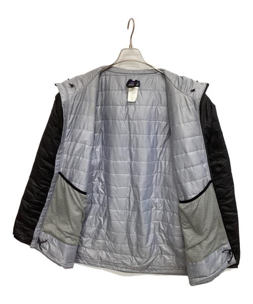 Patagonia（パタゴニア）Patagonia (パタゴニア) マイクロパフフーデッドジャケット ブラック サイズ:Lの古着・服飾アイテム