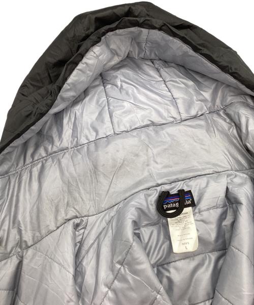 Patagonia（パタゴニア）Patagonia (パタゴニア) マイクロパフフーデッドジャケット ブラック サイズ:Lの古着・服飾アイテム