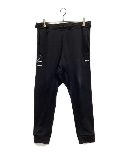 F.C.R.B.（エフシーレアルブリストル）F.C.R.B. (エフシーレアルブリストル) TRAINING TRACK PANTS ブラック×ホワイト サイズ:XLの古着・服飾アイテム