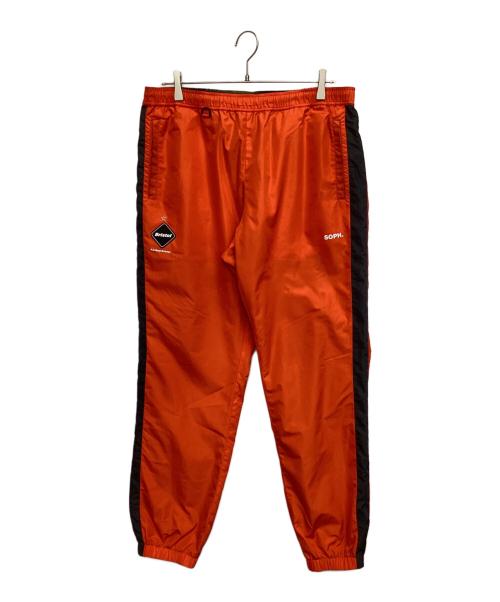 F.C.R.B.（エフシーレアルブリストル）F.C.R.B. (エフシーレアルブリストル) リバーシブルトラックパンツ グリーン×オレンジ サイズ:Lの古着・服飾アイテム