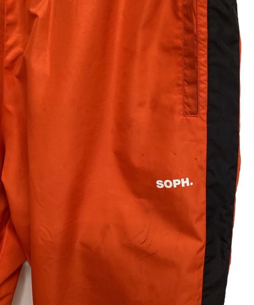 F.C.R.B.（エフシーレアルブリストル）F.C.R.B. (エフシーレアルブリストル) リバーシブルトラックパンツ グリーン×オレンジ サイズ:Lの古着・服飾アイテム