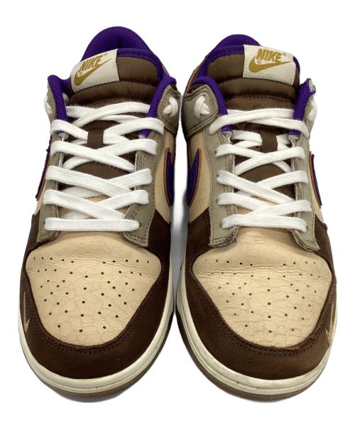 NIKE（ナイキ）NIKE (ナイキ) スニーカー ブラウン×ベージュ×パープル サイズ:26.5cmの古着・服飾アイテム