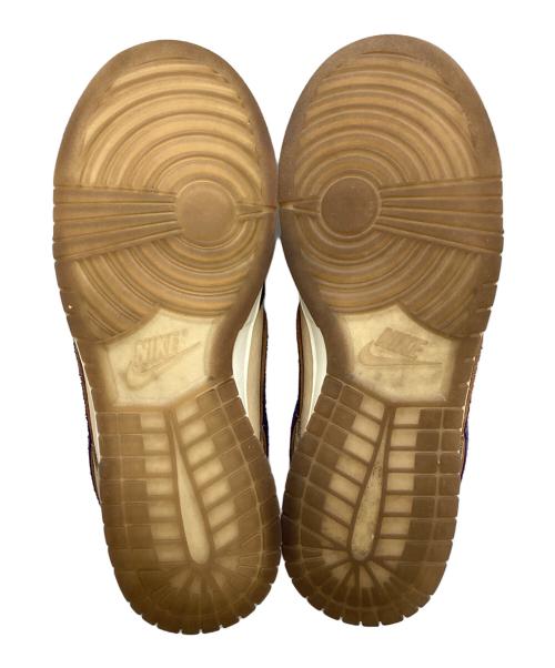 NIKE（ナイキ）NIKE (ナイキ) スニーカー ブラウン×ベージュ×パープル サイズ:26.5cmの古着・服飾アイテム