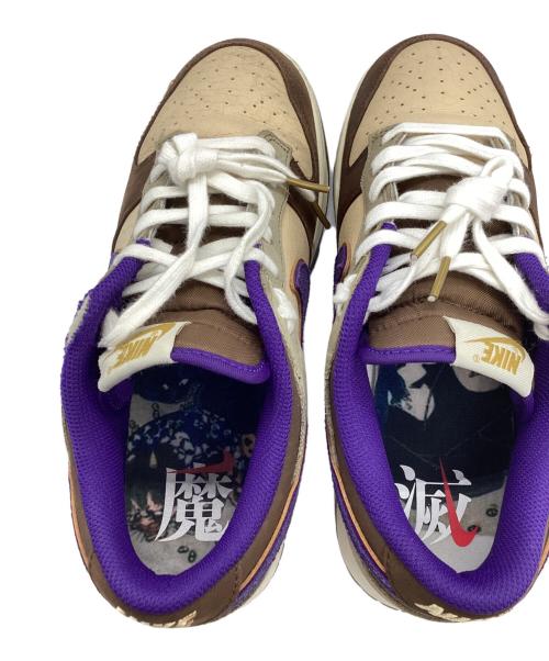 NIKE（ナイキ）NIKE (ナイキ) スニーカー ブラウン×ベージュ×パープル サイズ:26.5cmの古着・服飾アイテム