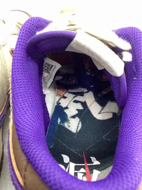 NIKE（ナイキ）NIKE (ナイキ) スニーカー ブラウン×ベージュ×パープル サイズ:26.5cmの古着・服飾アイテム