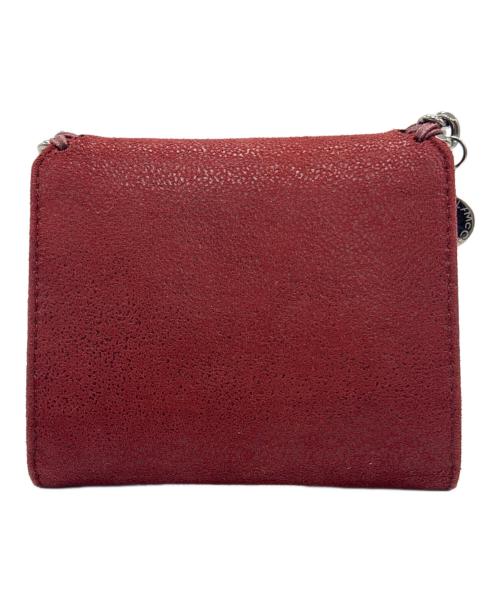 STELLA McCARTNEY（ステラマッカートニー）STELLA McCARTNEY (ステラマッカートニー) 3つ折り財布 ワインレッドの古着・服飾アイテム