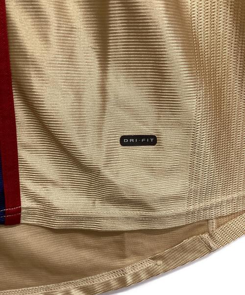 NIKE（ナイキ）NIKE (ナイキ) ゲームシャツ ゴールド×ブルー サイズ:記載なしの古着・服飾アイテム