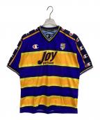 Championチャンピオン）の古着「ゲームシャツ」｜ブルー×イエロー