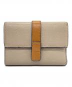 LOEWEロエベ）の古着「バーティカル ウォレット スモール」｜ベージュ
