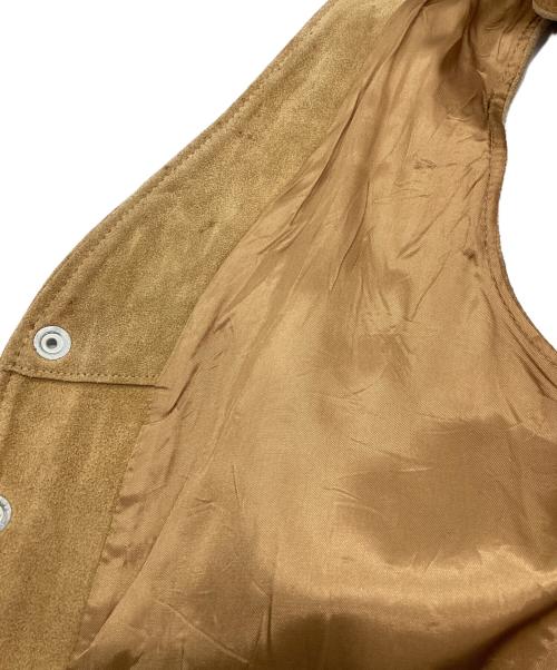 LEVI'S（リーバイス）LEVI'S (リーバイス) スウェードベスト キャメル サイズ:Lの古着・服飾アイテム