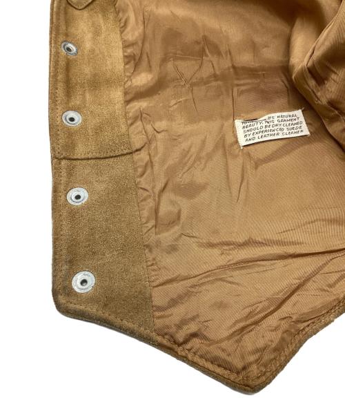 LEVI'S（リーバイス）LEVI'S (リーバイス) スウェードベスト キャメル サイズ:Lの古着・服飾アイテム