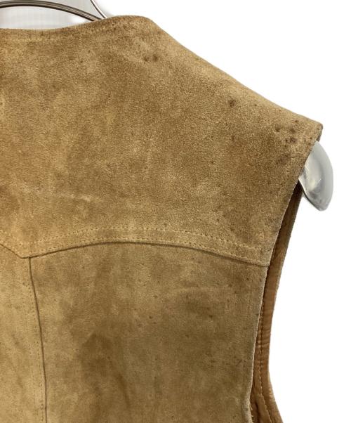 LEVI'S（リーバイス）LEVI'S (リーバイス) スウェードベスト キャメル サイズ:Lの古着・服飾アイテム