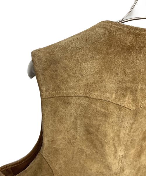 LEVI'S（リーバイス）LEVI'S (リーバイス) スウェードベスト キャメル サイズ:Lの古着・服飾アイテム