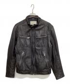 LEVI'Sリーバイス）の古着「ラムレザージャケット」｜ブラック