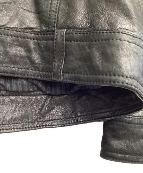 LEVI'S（リーバイス）LEVI'S (リーバイス) ラムレザージャケット ブラック サイズ:Lの古着・服飾アイテム